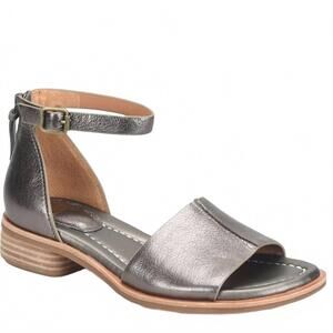 NEW SOFFT women's faxyn low-heeled sandal in dark pewter